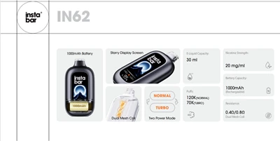 Instabar Mega 120K Puffs Good Vape