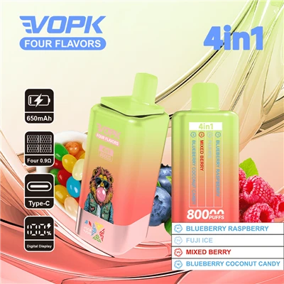 VOPK Four Flavours 80000 pūtīšu Vape 4 in 1 Vape